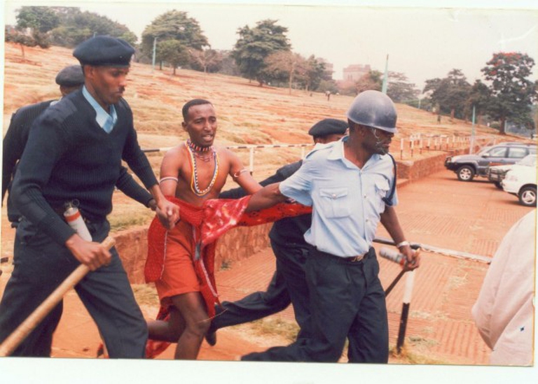 masaai man arrested serengeti tanzania