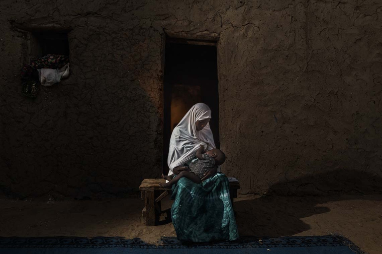 Ragazza scappata da Boko Haram