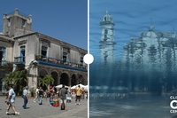 Clima, fotografie dal futuro. Le immagini interattive delle città sommerse dalle inondazioni