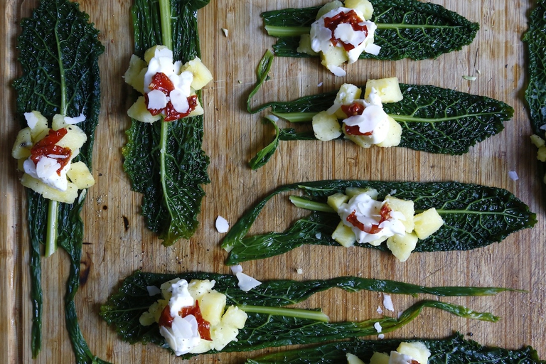 involtini di cavolo nero