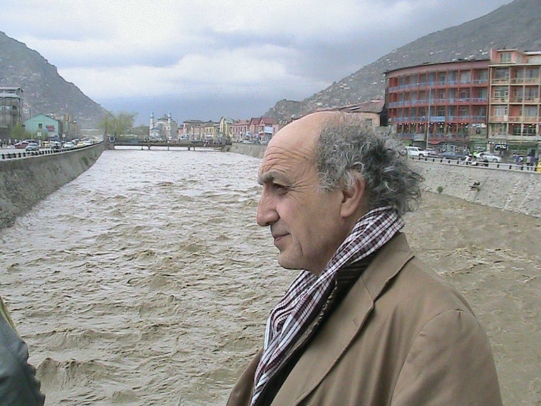 Emanuele Giordana a Kabul foto di Giuliano Battiston