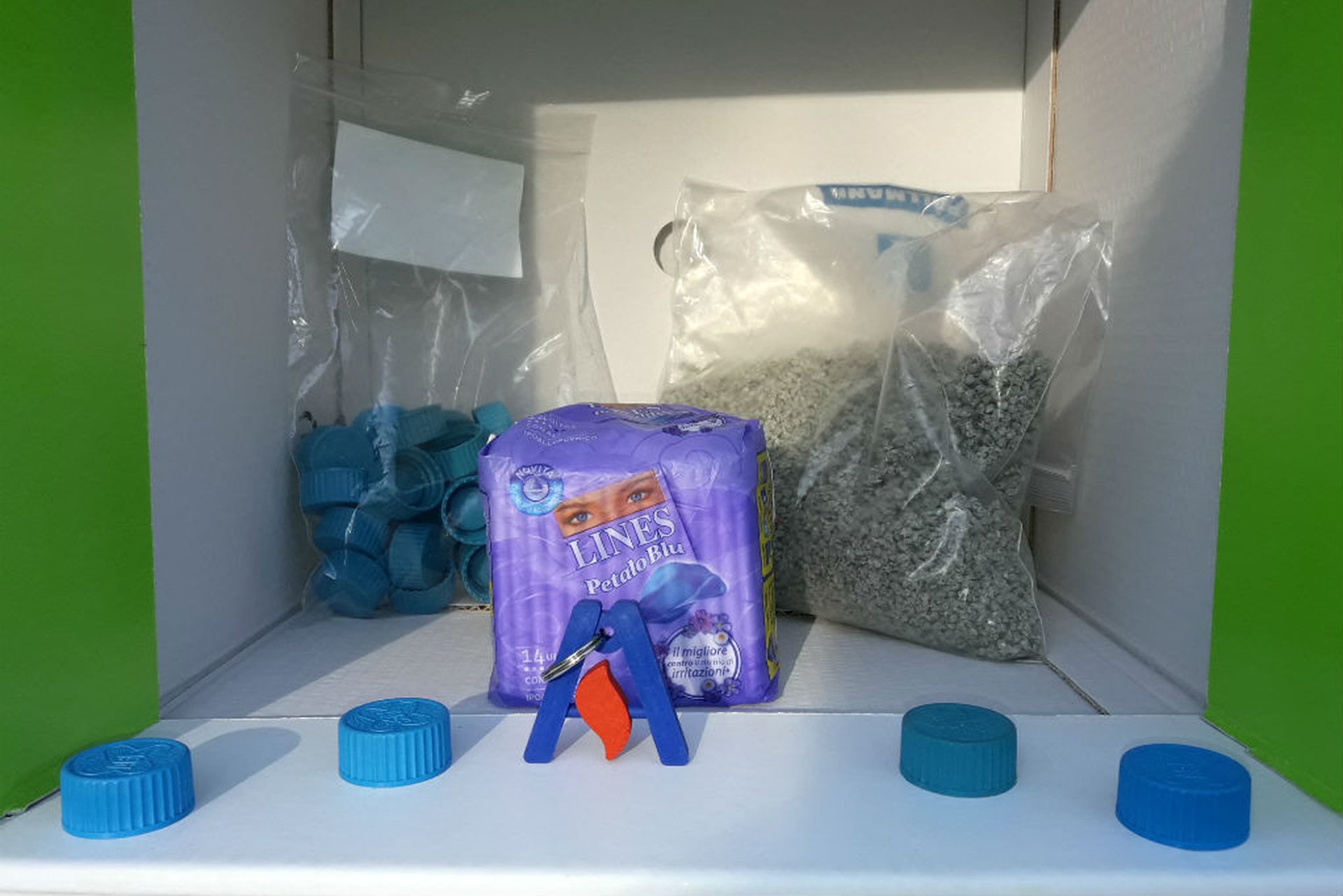 Prdotti ricavati dai pannolini riciclati