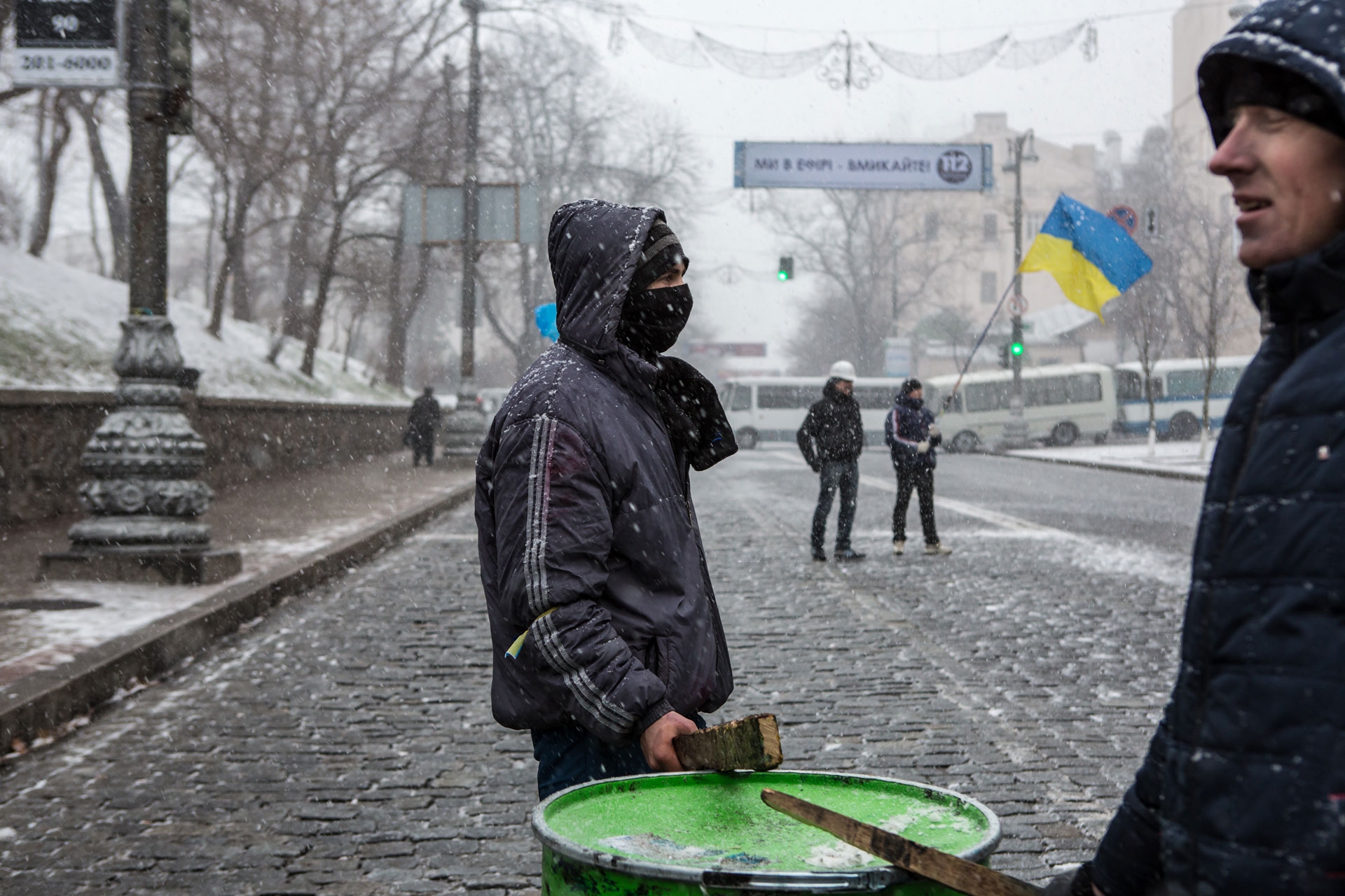 Le foto delle proteste in Ucraina