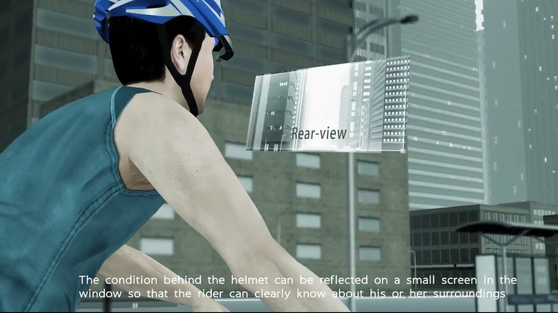 Babaali Smart Helmet at the 2016 CES