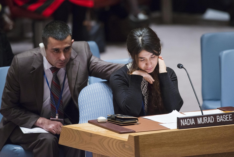 Nadia Murad premio nobel pace 2018 Consiglio di sicurezza