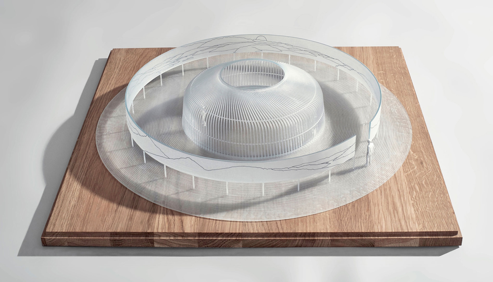 Plastico del padiglione UK ad Astana Expo 2017