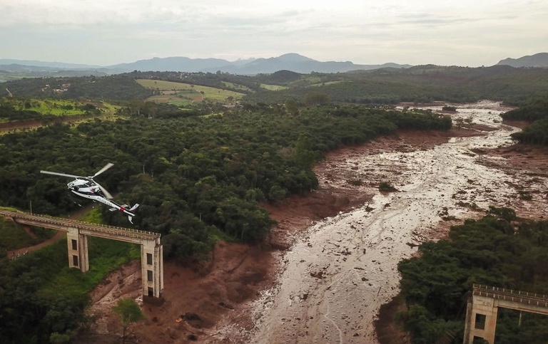 crollo diga Brumadinho Minas Gerais Brasile
