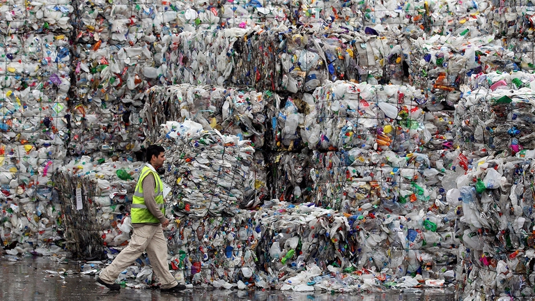 Worldwide plastic pollution, microplastics