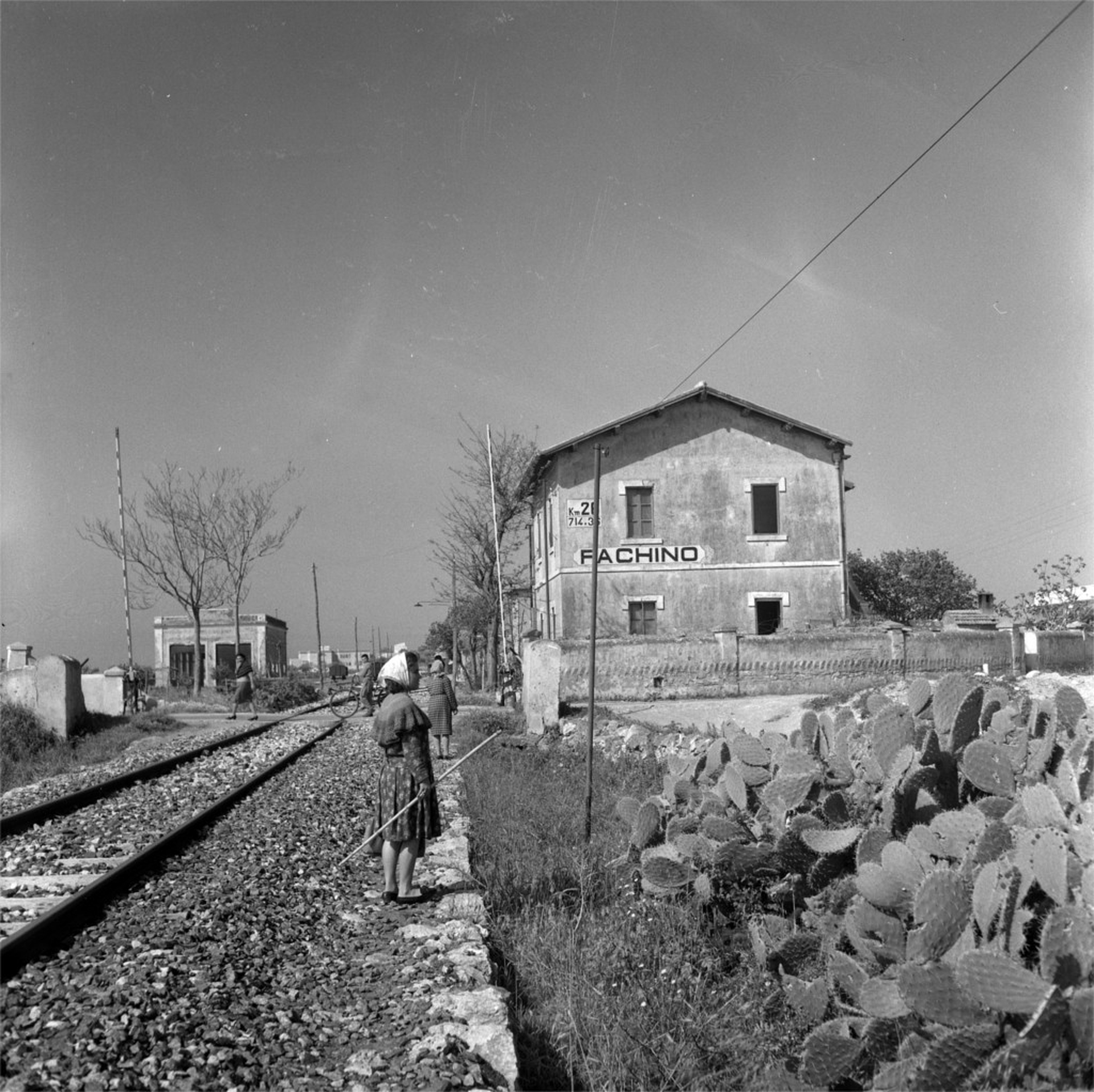 Ex ferrovia Pachino (foto storica)