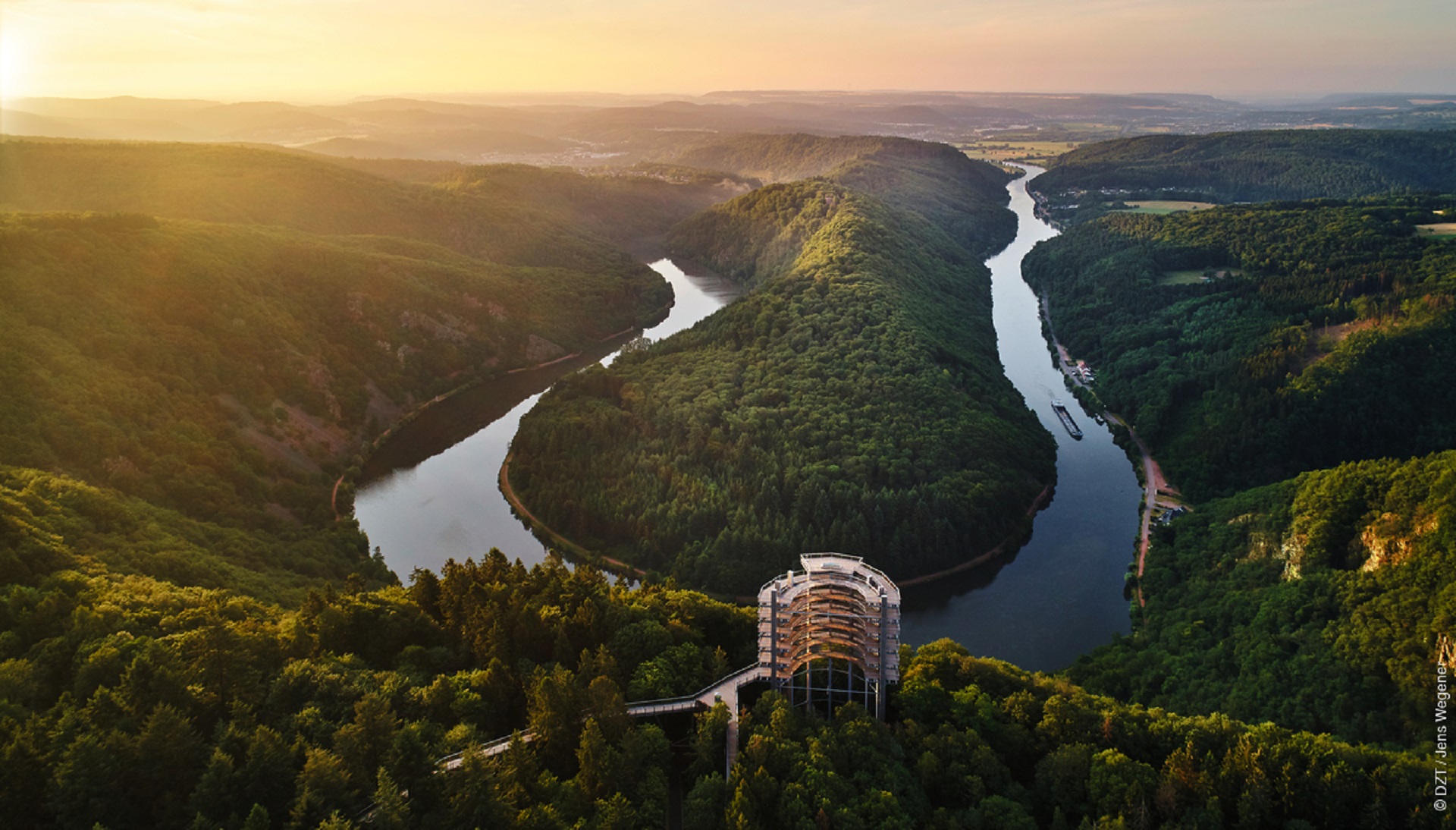 Sentieri sugli alberi in Germania