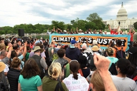 People’s Climate Change March, protesters confront Trump on global warming
