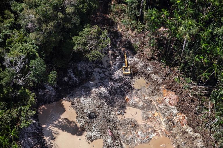 Le miniere illegali d’oro hanno distrutto 20mila ettari di terre indigene in Amazzonia in 11 anni
