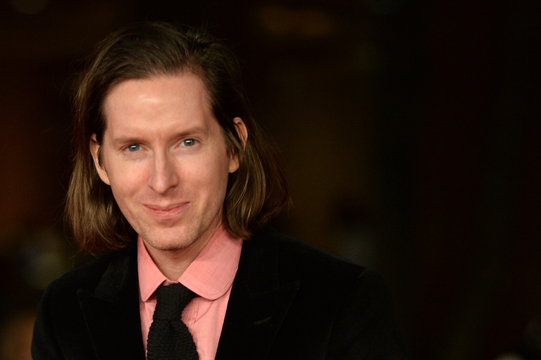 Primo piano del regista Wes Anderson.