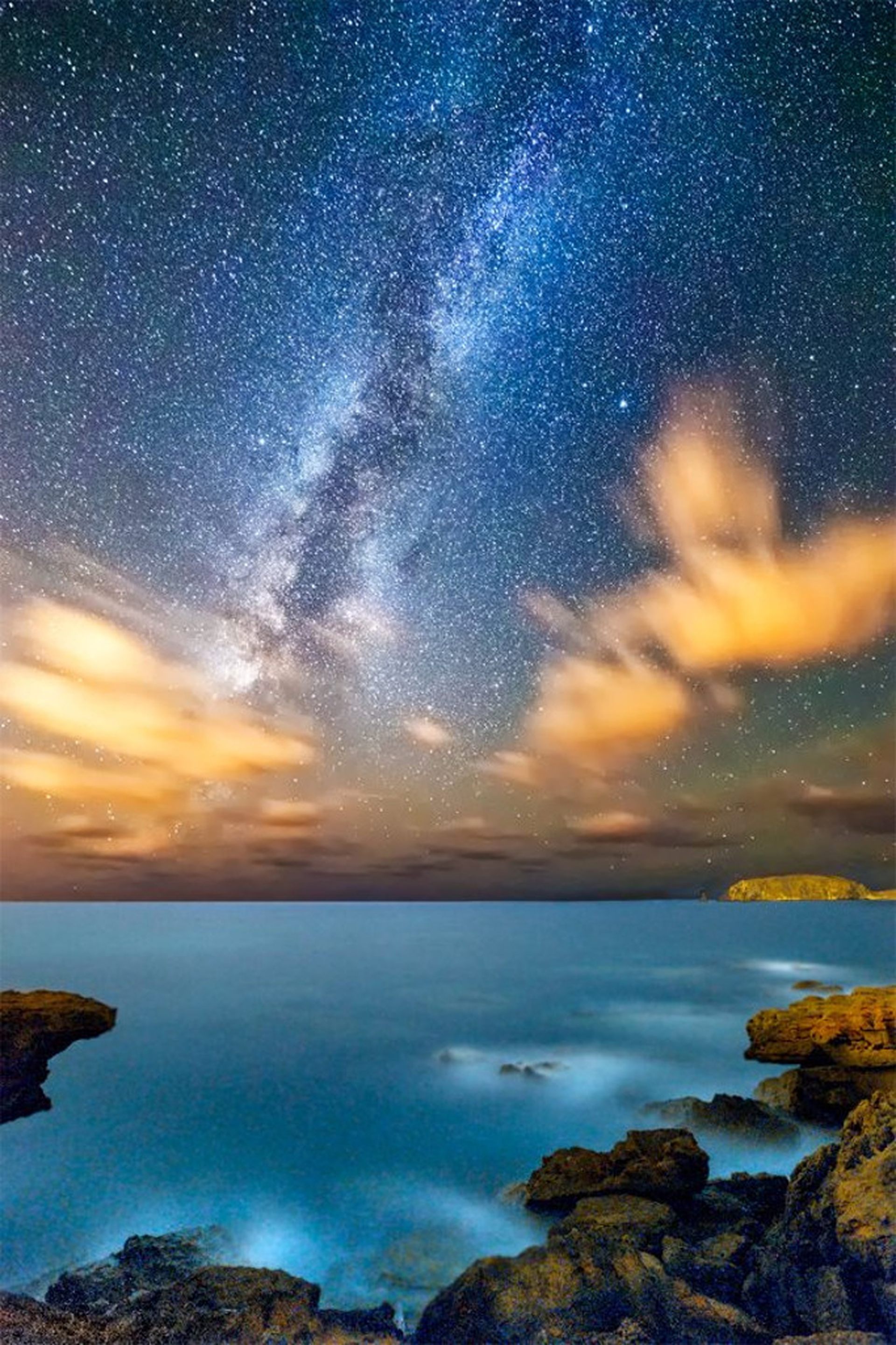 Via Lattea sulla costa sarda