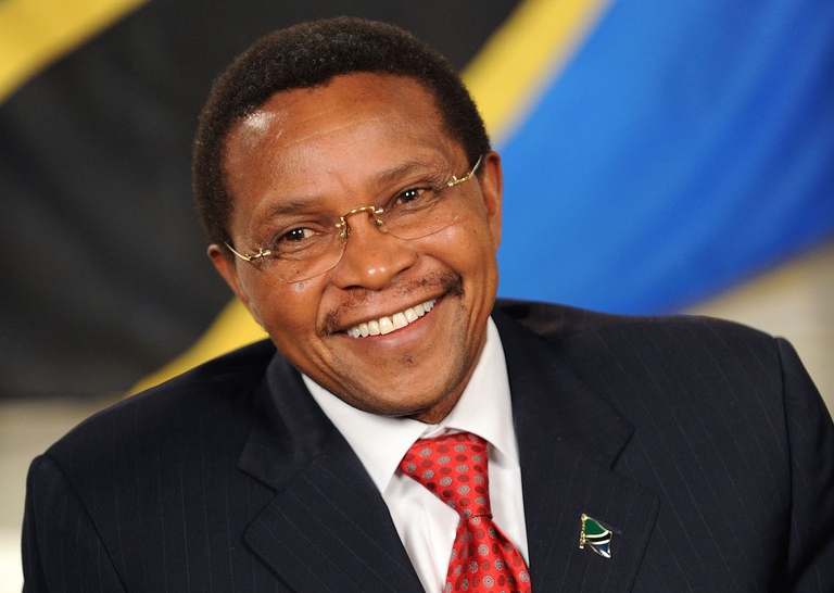 pose as Doug Pitt is named Goodwill Ambassador of the United Republic of Tanzania hosted by President Jakaya Kikwete at Essex House on April 19, 2010 in New York City.