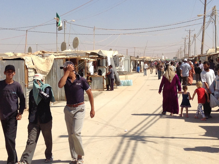 Vita nel campo Zaatari rifugiati siriani