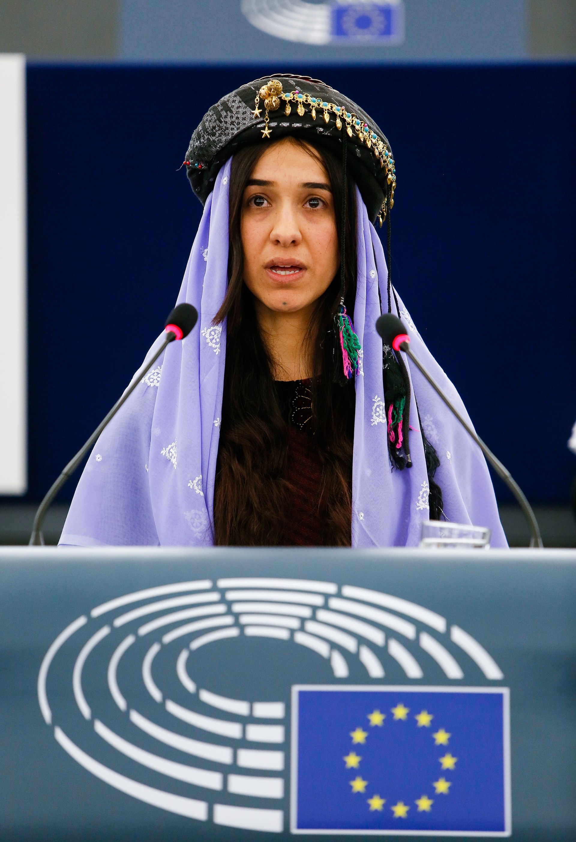 Nadia Murad, premio Nobel per la Pace 2018 e portavoce del popolo yazidi