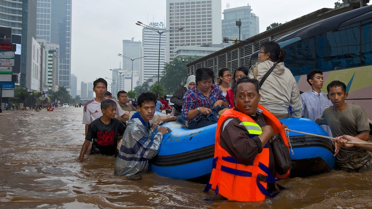 giacarta inondazioni