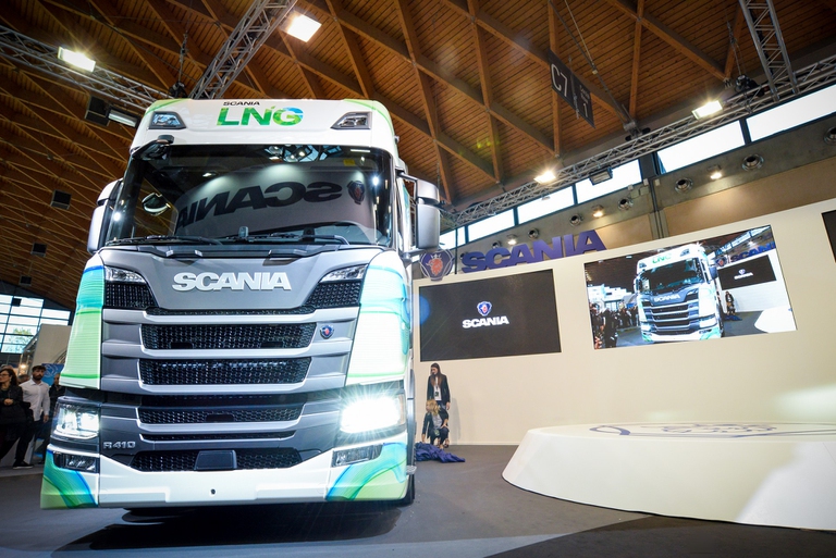 Scania motore a metano liquefatto