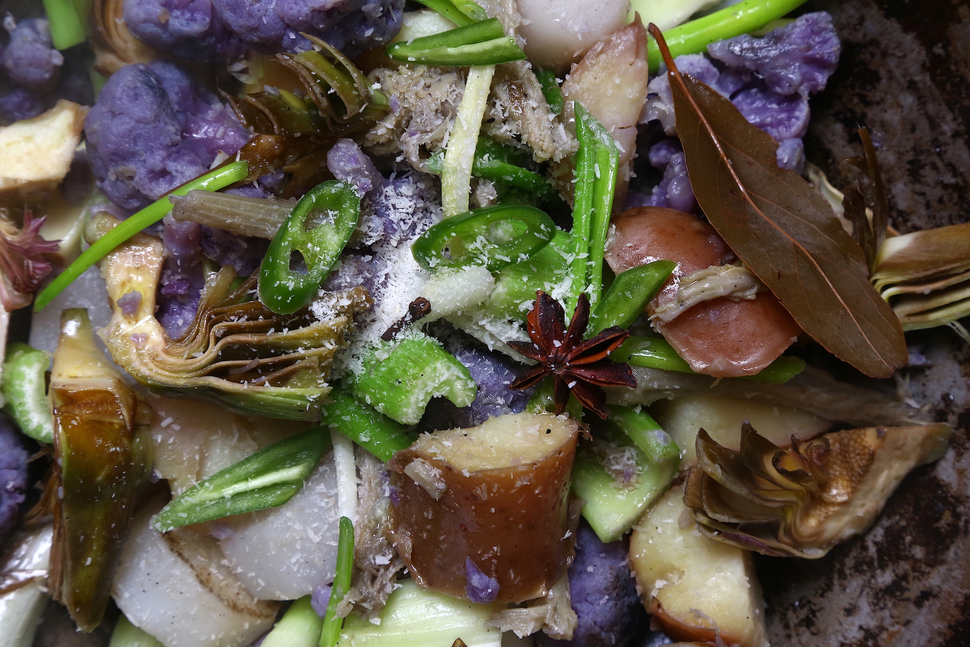 Verdure d’inverno speziate al cocco, la ricetta