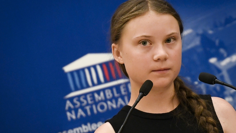 greta thunberg francia