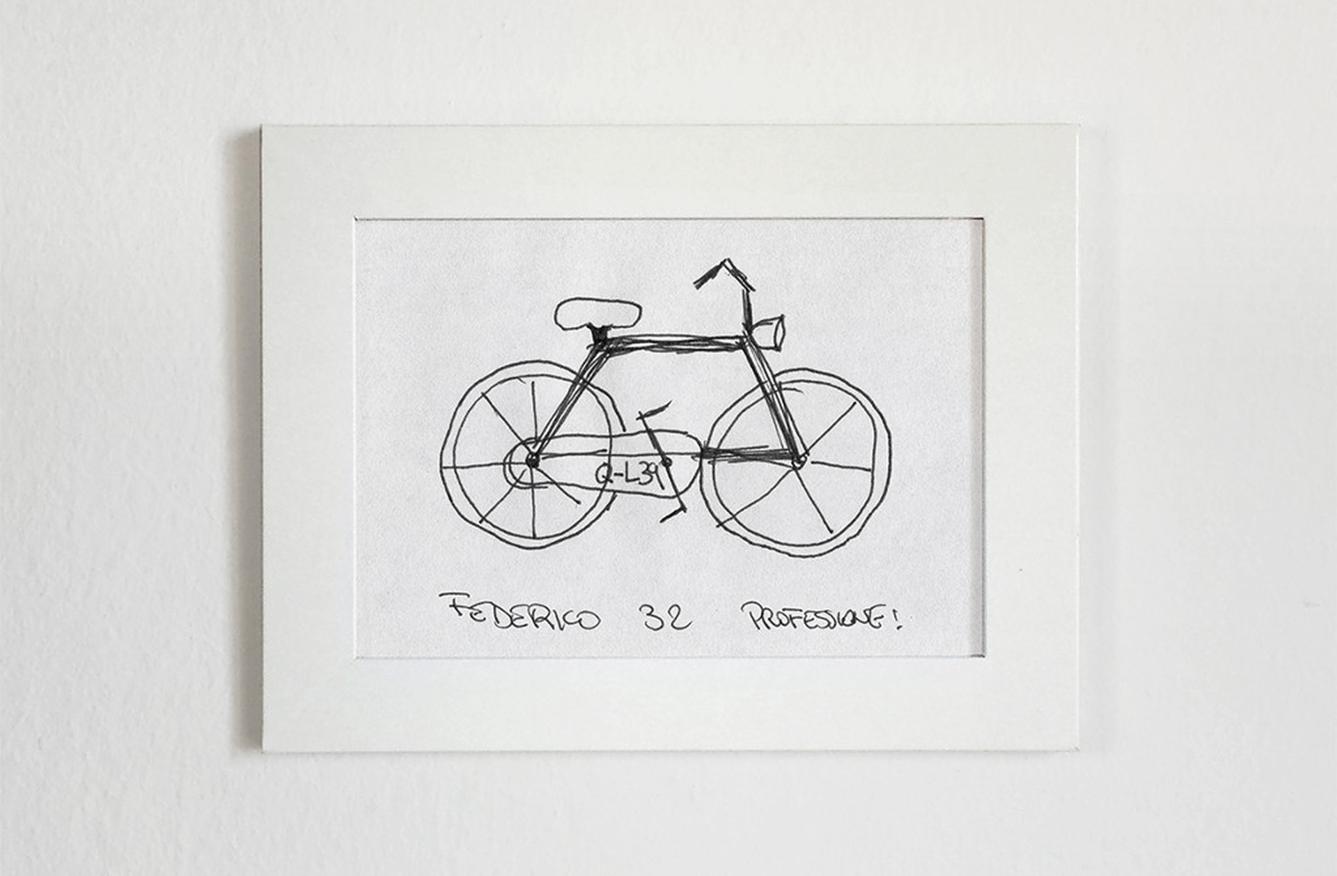 Velocipedia: il disegno di Federico