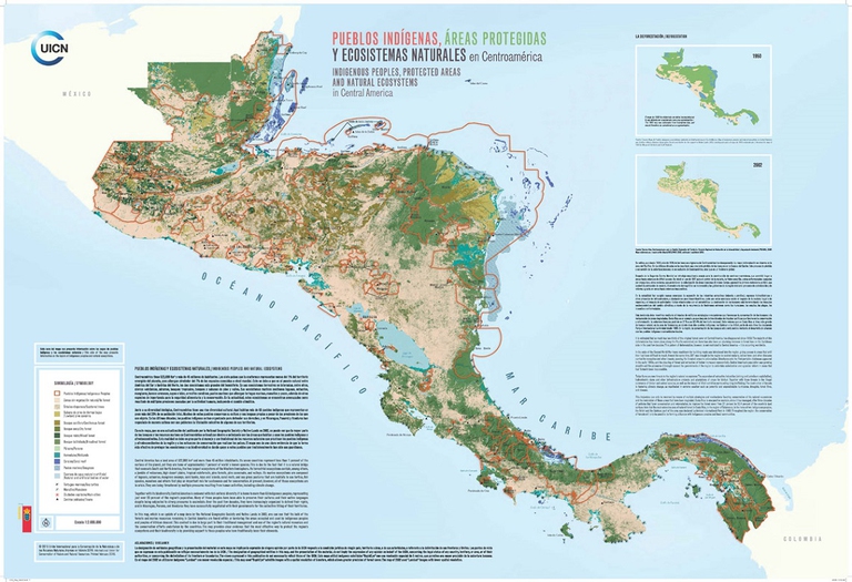 Map Iucn Central american