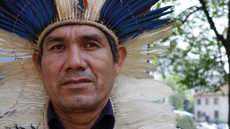 Il portavoce dei Guaranì Kaiowà