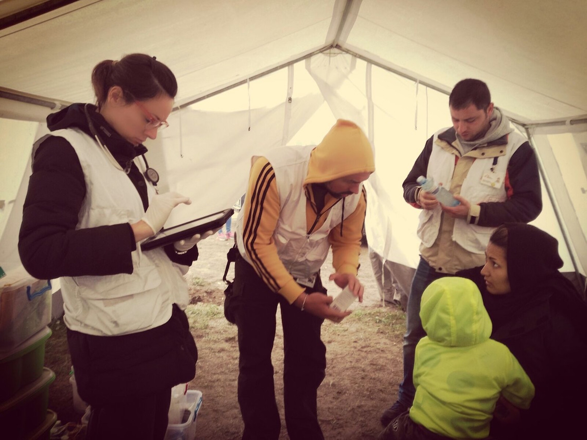 Dove viene utilizzata l'app di Msf, People on the move