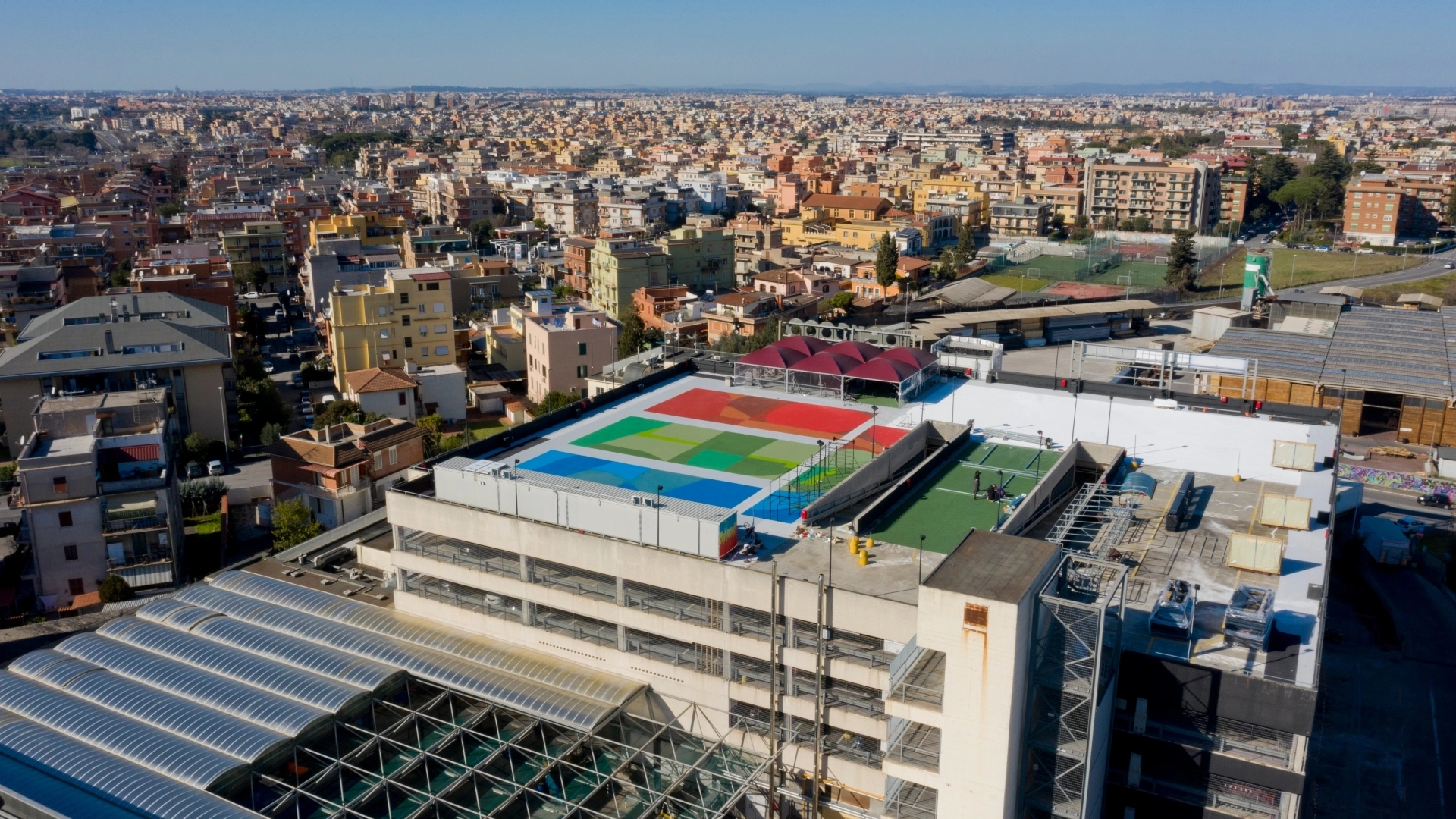 Casilino Sky Park - terrazza