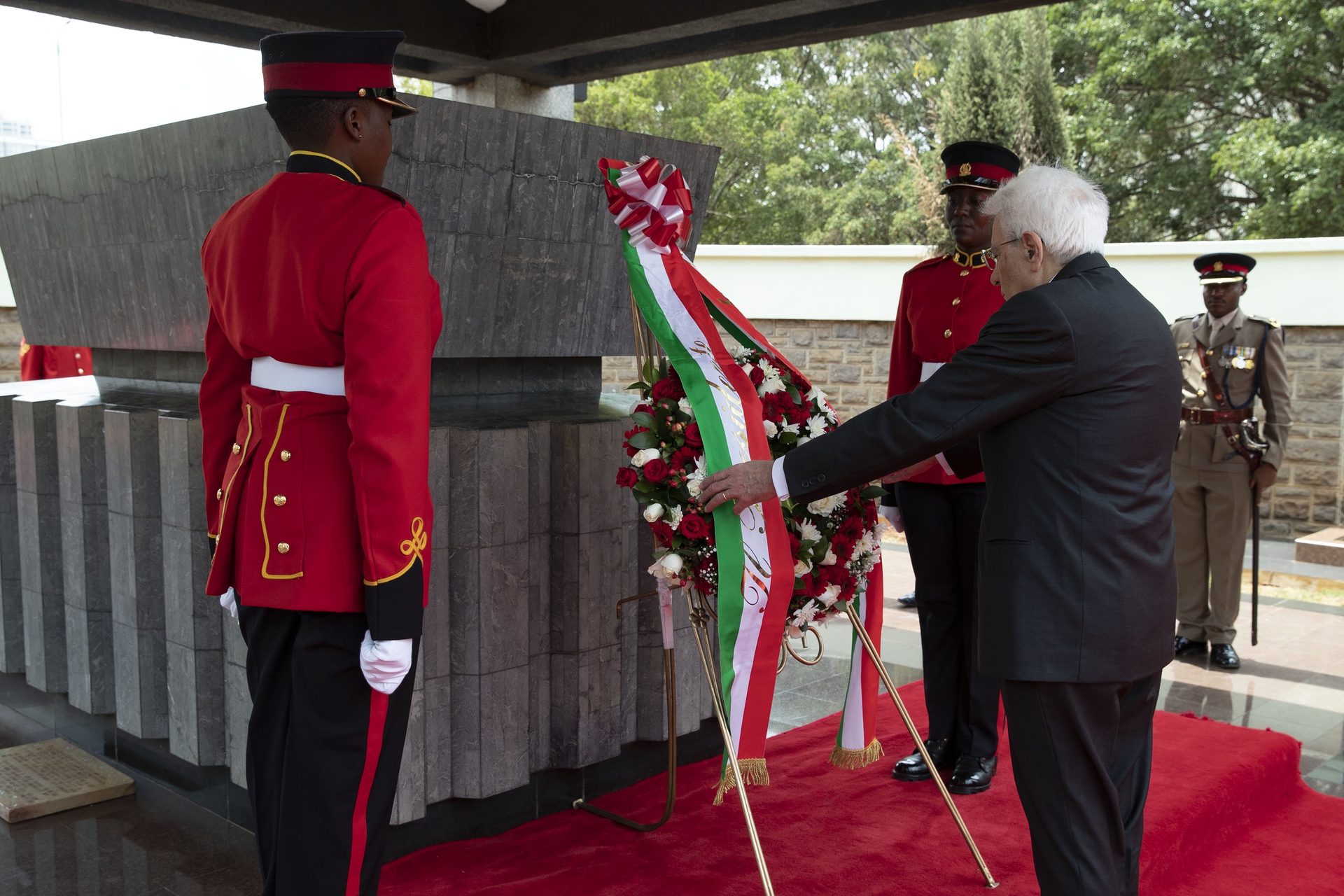 Mattarella memoriale italiani Kenya
