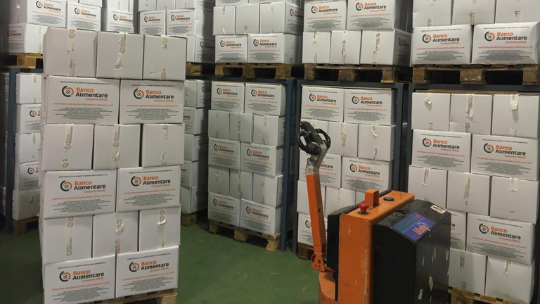 bancali viveri banco alimentare