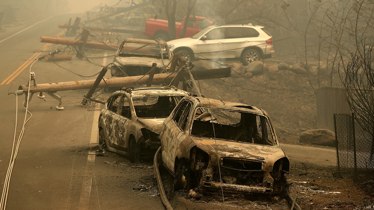 incendio Camp Fire