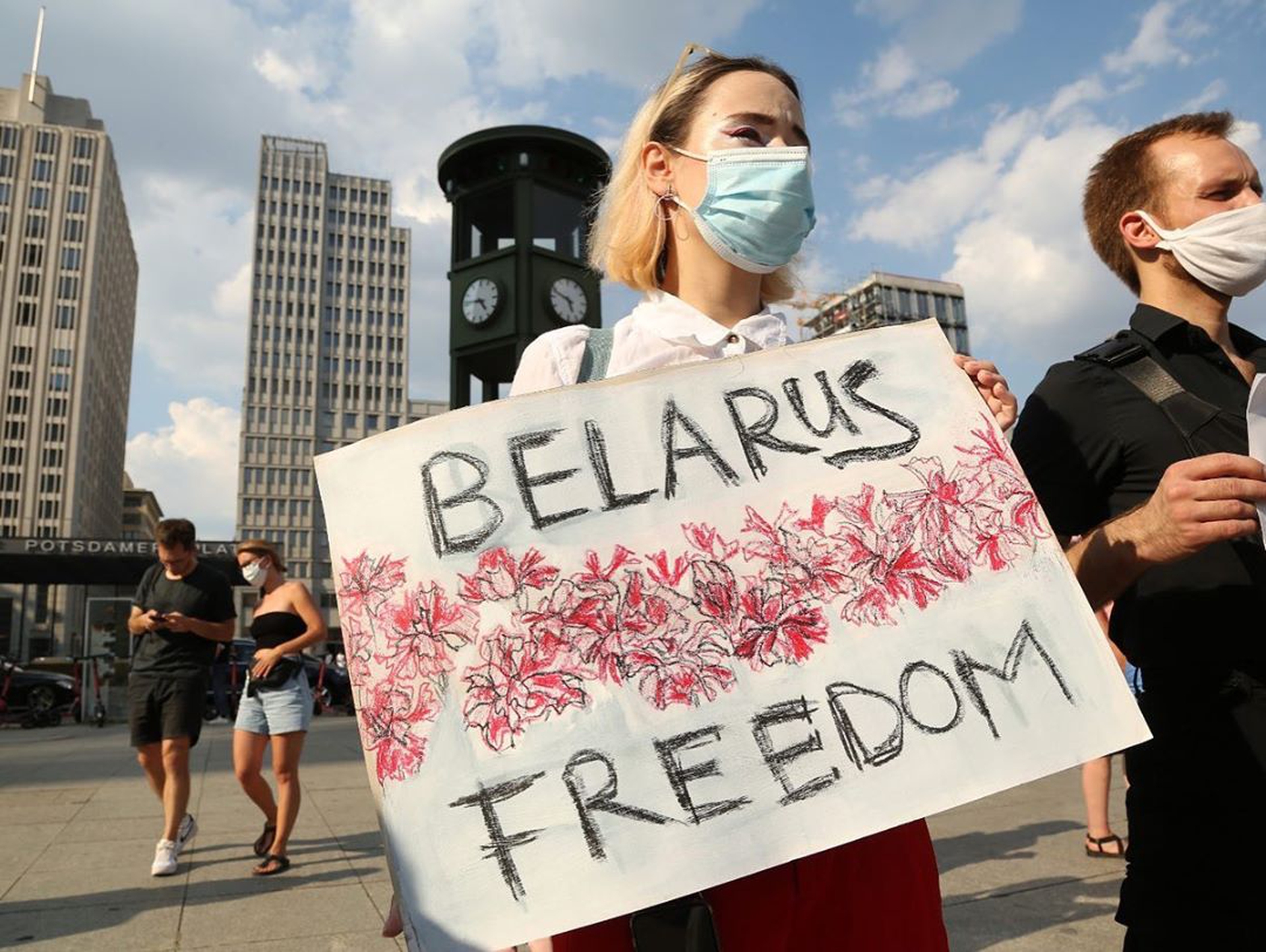Manifestazione Bielorussia agosto 2020