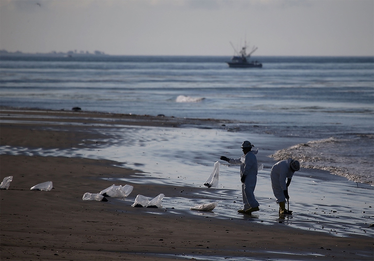 fuoriuscite di petrolio, california