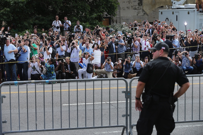 In Historic Reestablishment Of Diplomat Ties, Cuban Embassy Opens In Washington, D.C.