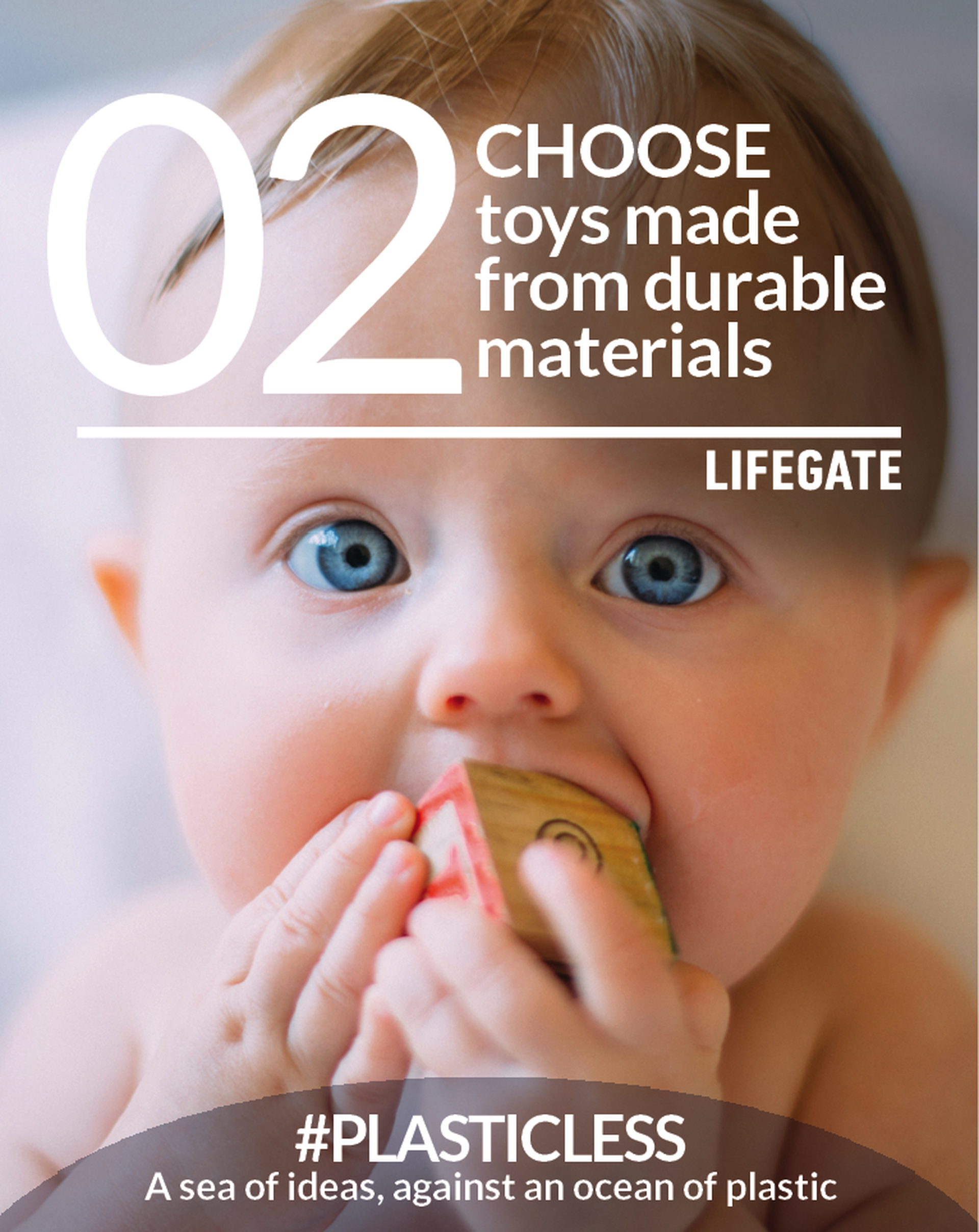 Choose toys made from durable materials: good practices to prevent plastic pollution