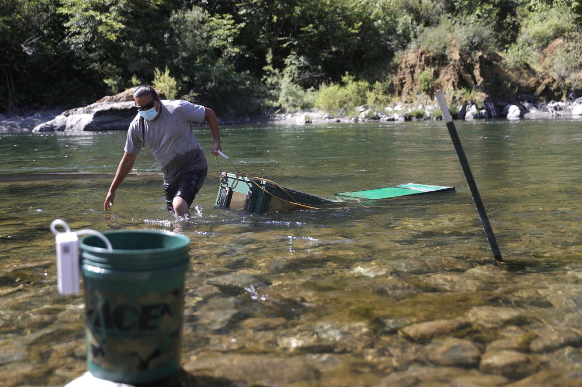 Yurok Tribe Members Monitor Ongoing Drought-Caused Fishkill In The Klamath River