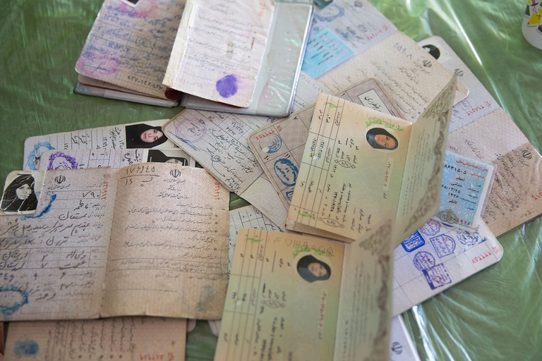 schede elettorali in Iran
