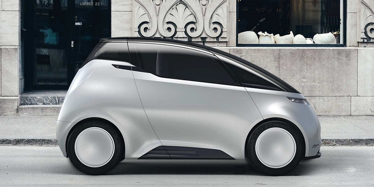 Uniti One city car elettrica