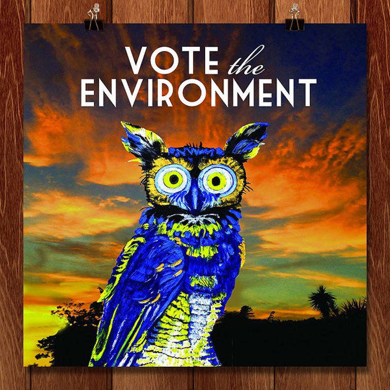 Vote the environment, Robbie Conal