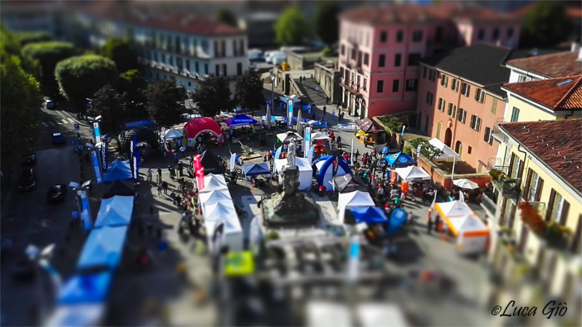 Effetto Tilt shift al BikeUp