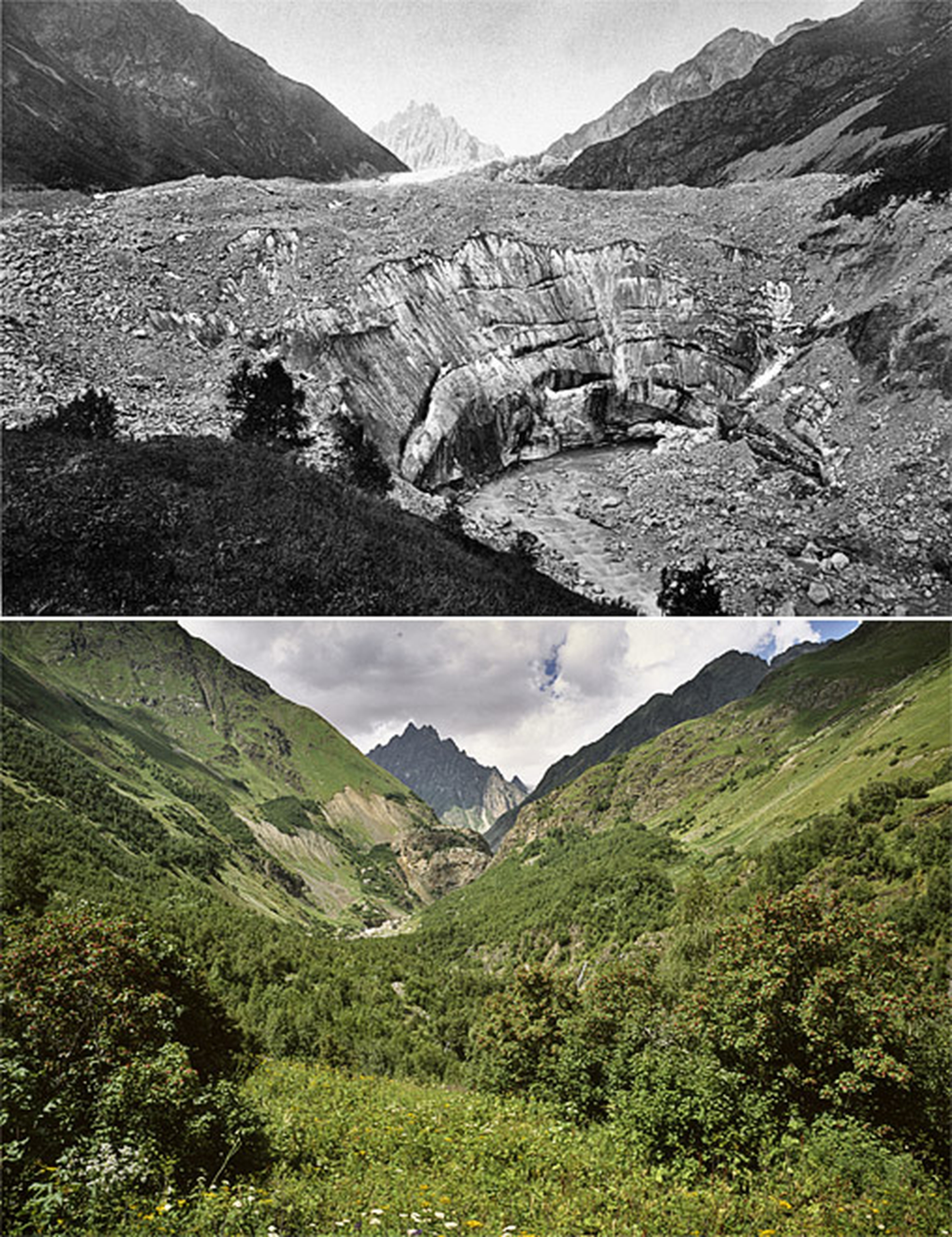 Sulle tracce dei ghiacciai