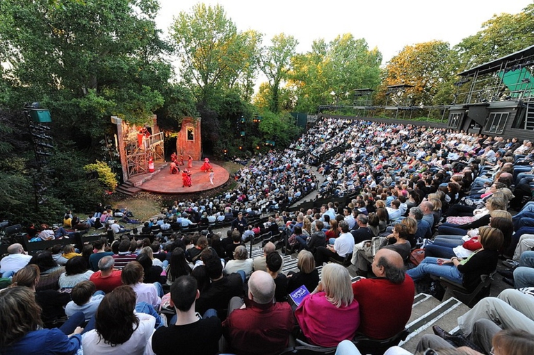 national park city Regent's Park Open Air Theatre Auditorium Londra