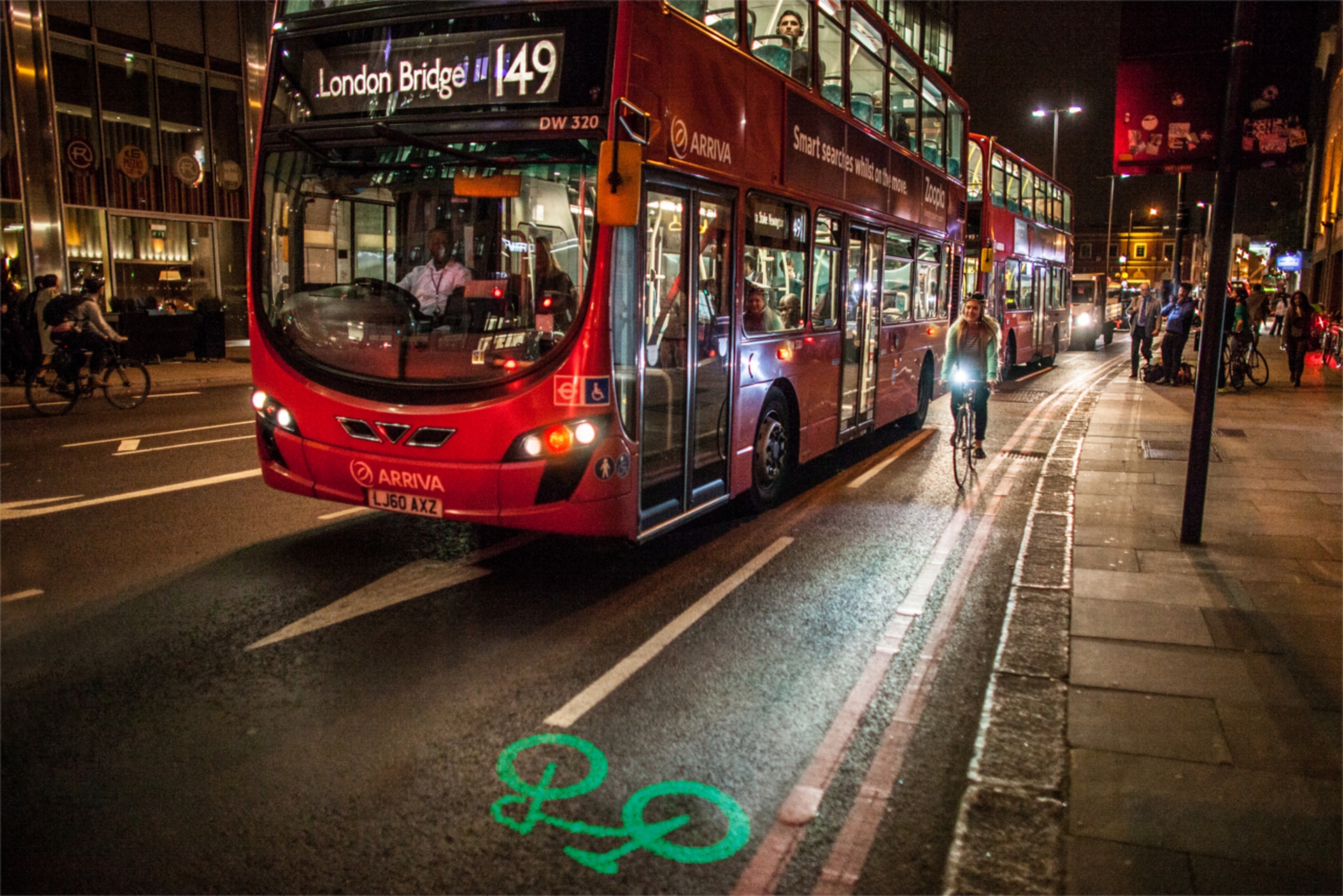 Blaze laserlight vs bus