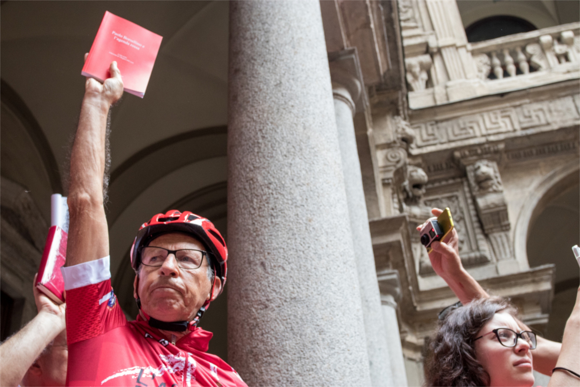 Borsellino con il movimento delle Agende rosse