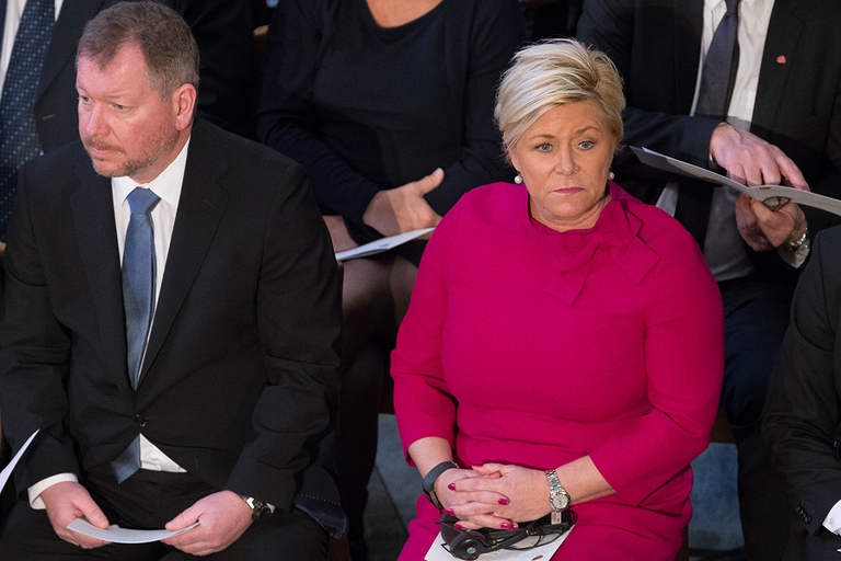 Siv Jensen, Norvegia