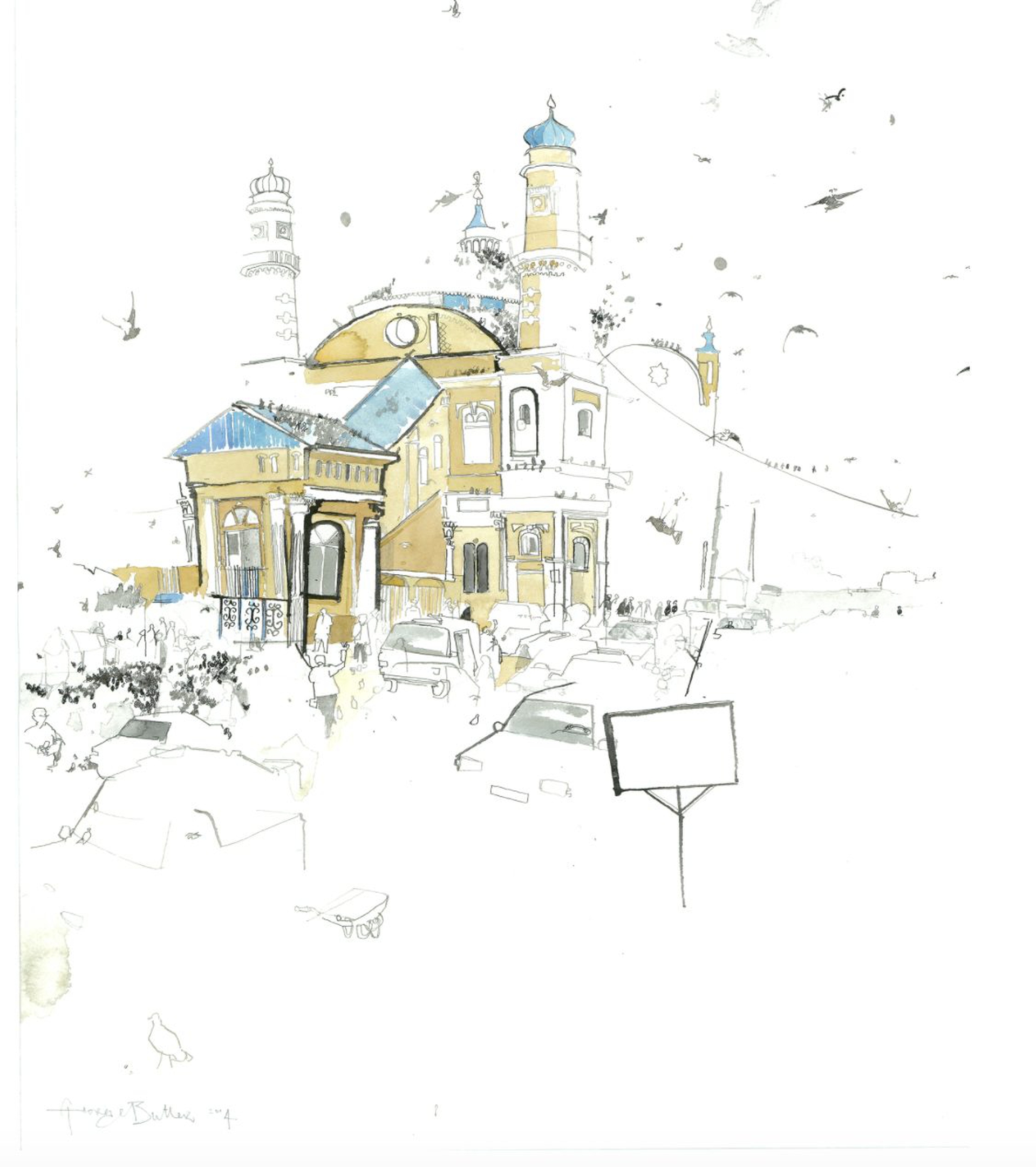 5 - Shah du Shamshira Mosque - George Butler