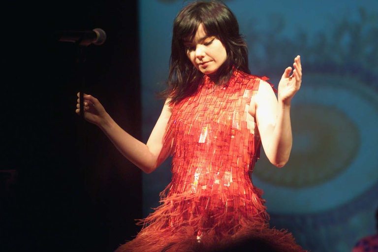 L'islandese Bjork in concerto