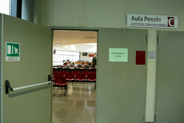 Pfas. L'aula del tribunale di Vicenza, dove si è tenuto il processo Pfas